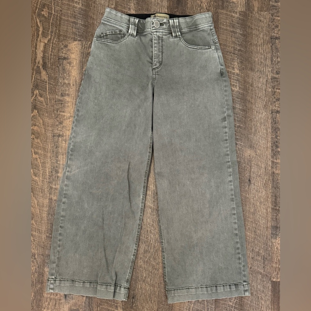Democracy Gray Wide Leg Jeans